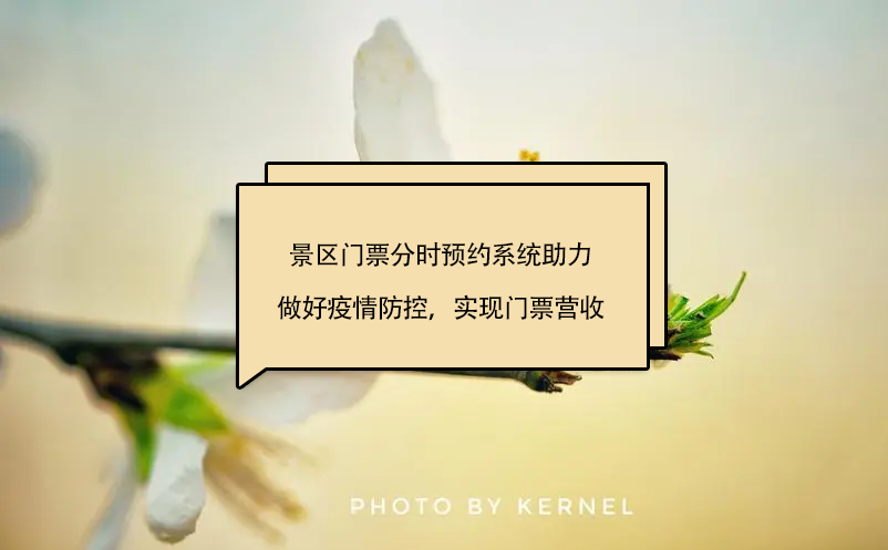 景區門票分時預約系統助力景區做好疫情防控，實現門票營收