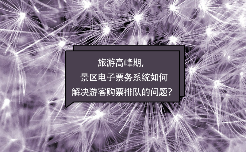 旅游高峰期，景區電子票務系統如何解決游客購票排隊的問題？