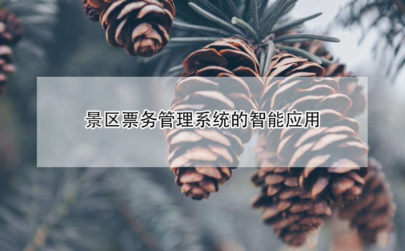 景區票務管理系統的智能應用