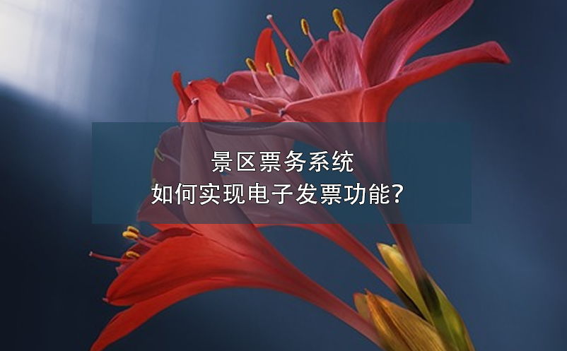 景區票務系統如何實現電子發票功能？