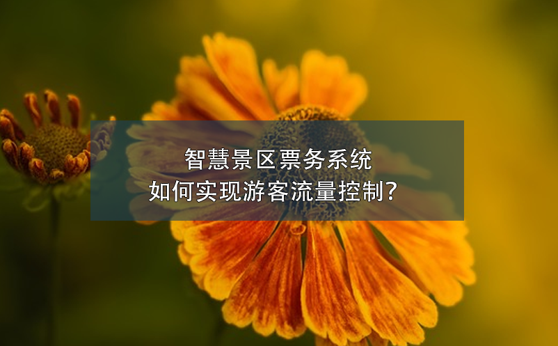 智慧景區票務系統如何實現游客流量控制？